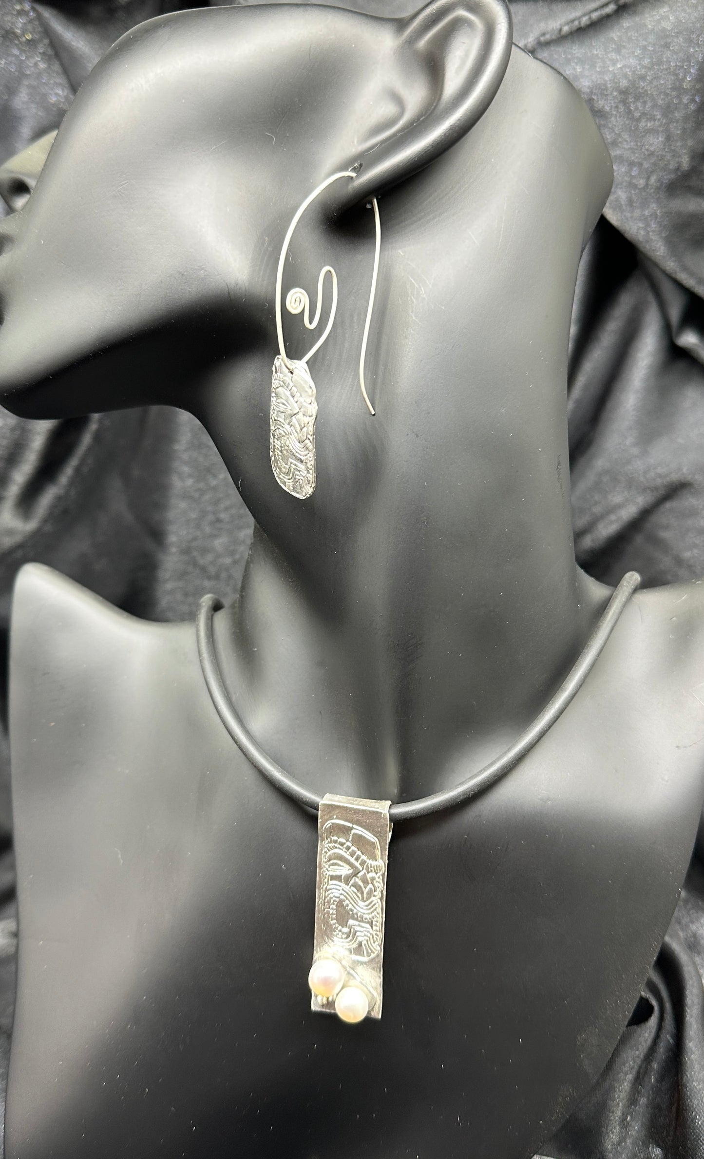 Tribal Rectangle Pendant
