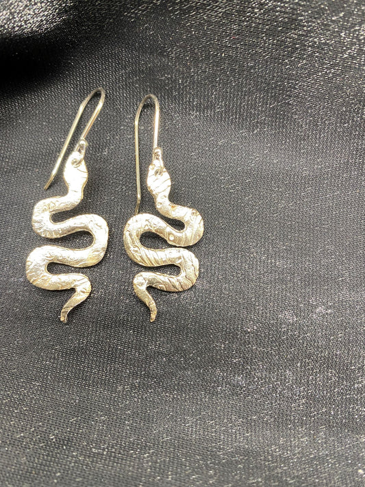 Snake earrings