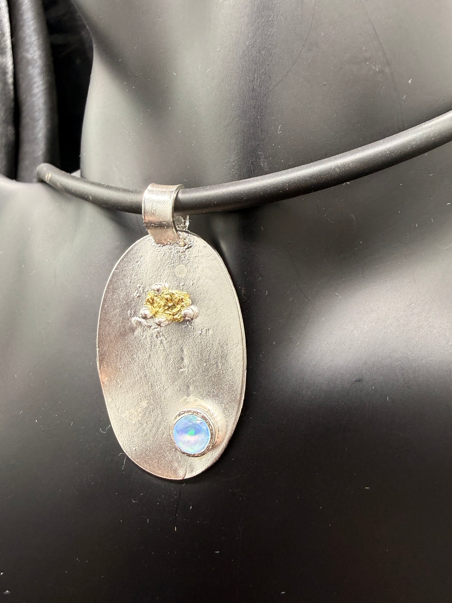 Opal Gold Pendant