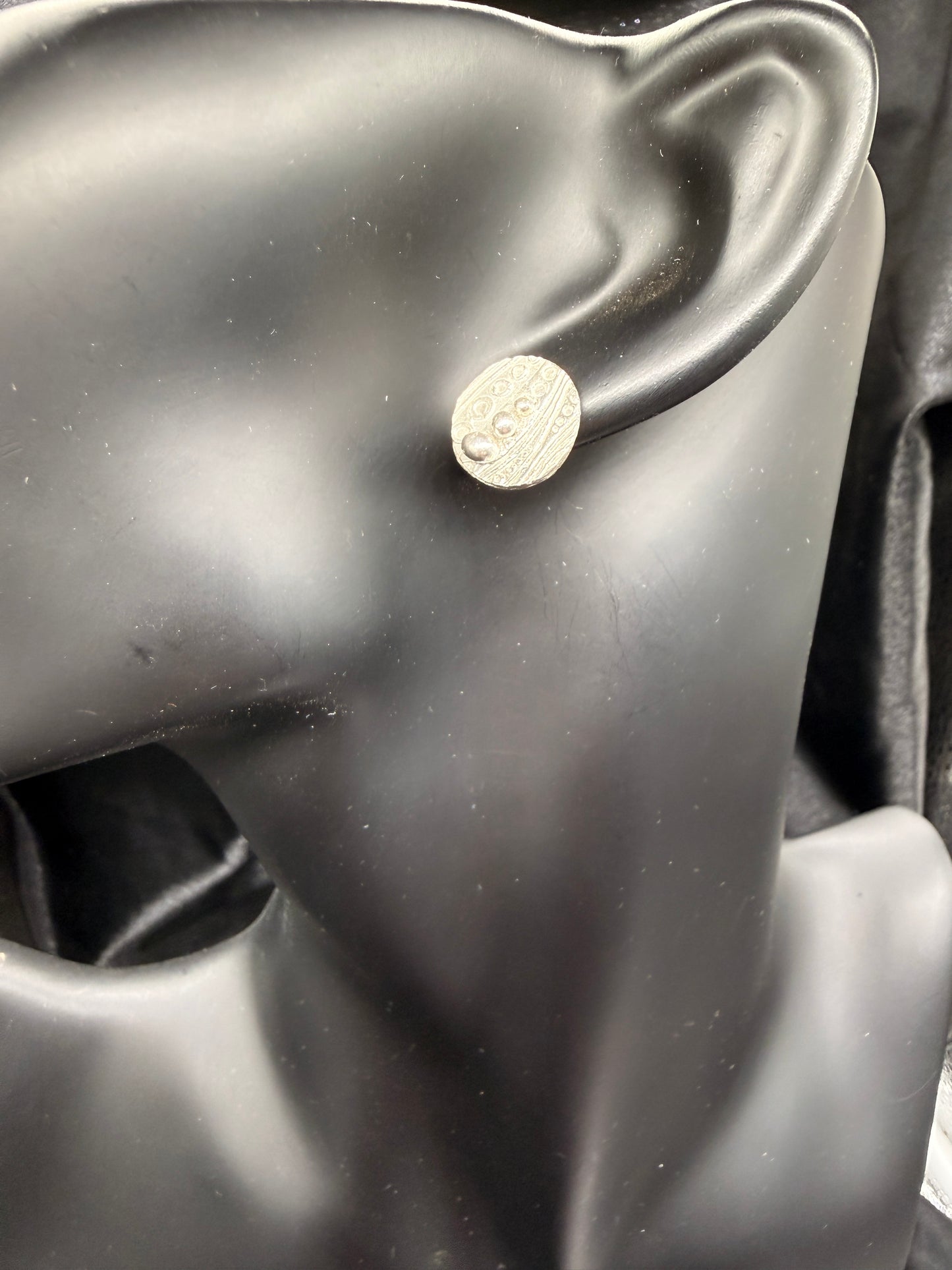 Circular Stud Earrings