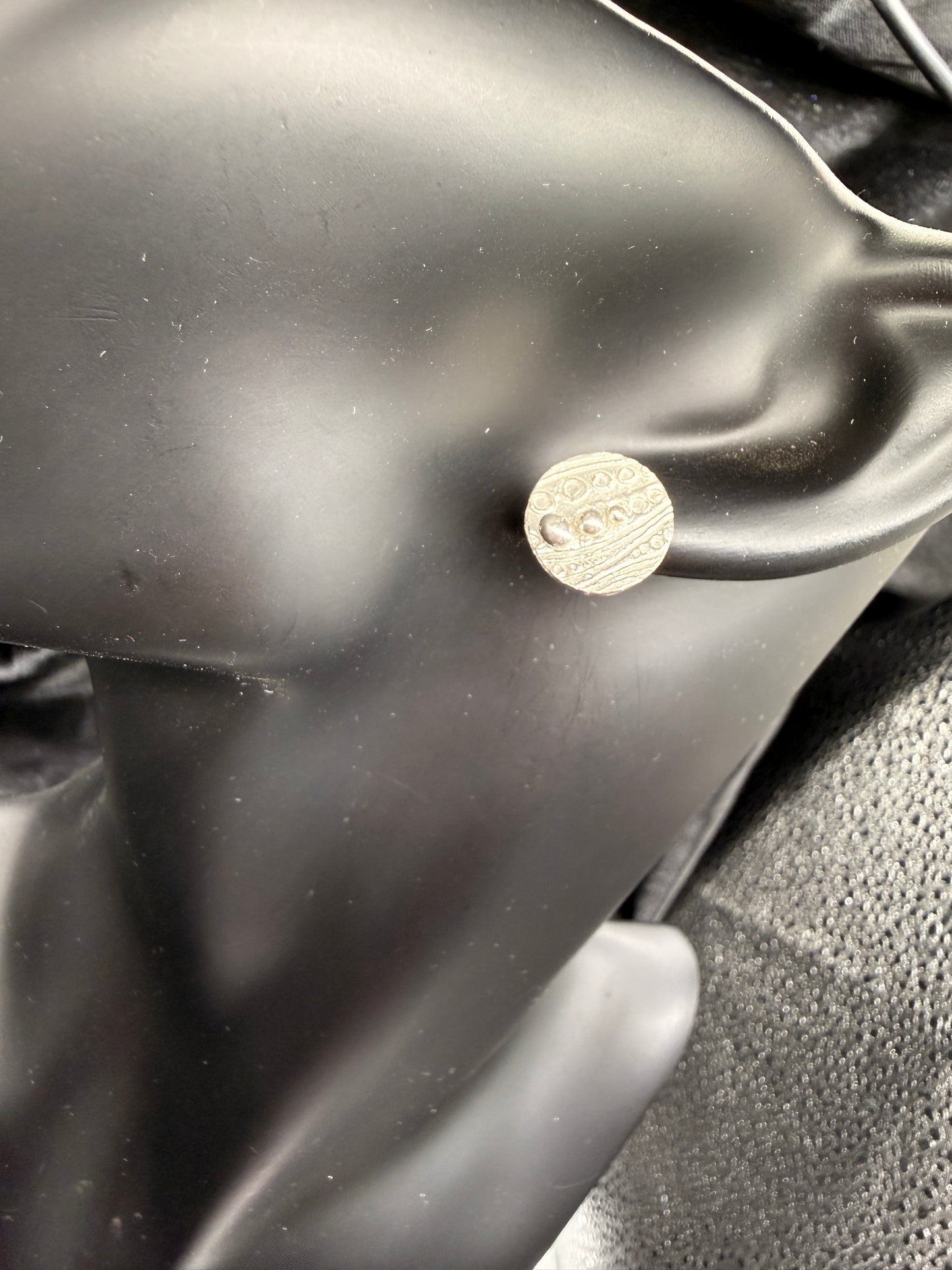 Circular Stud Earrings