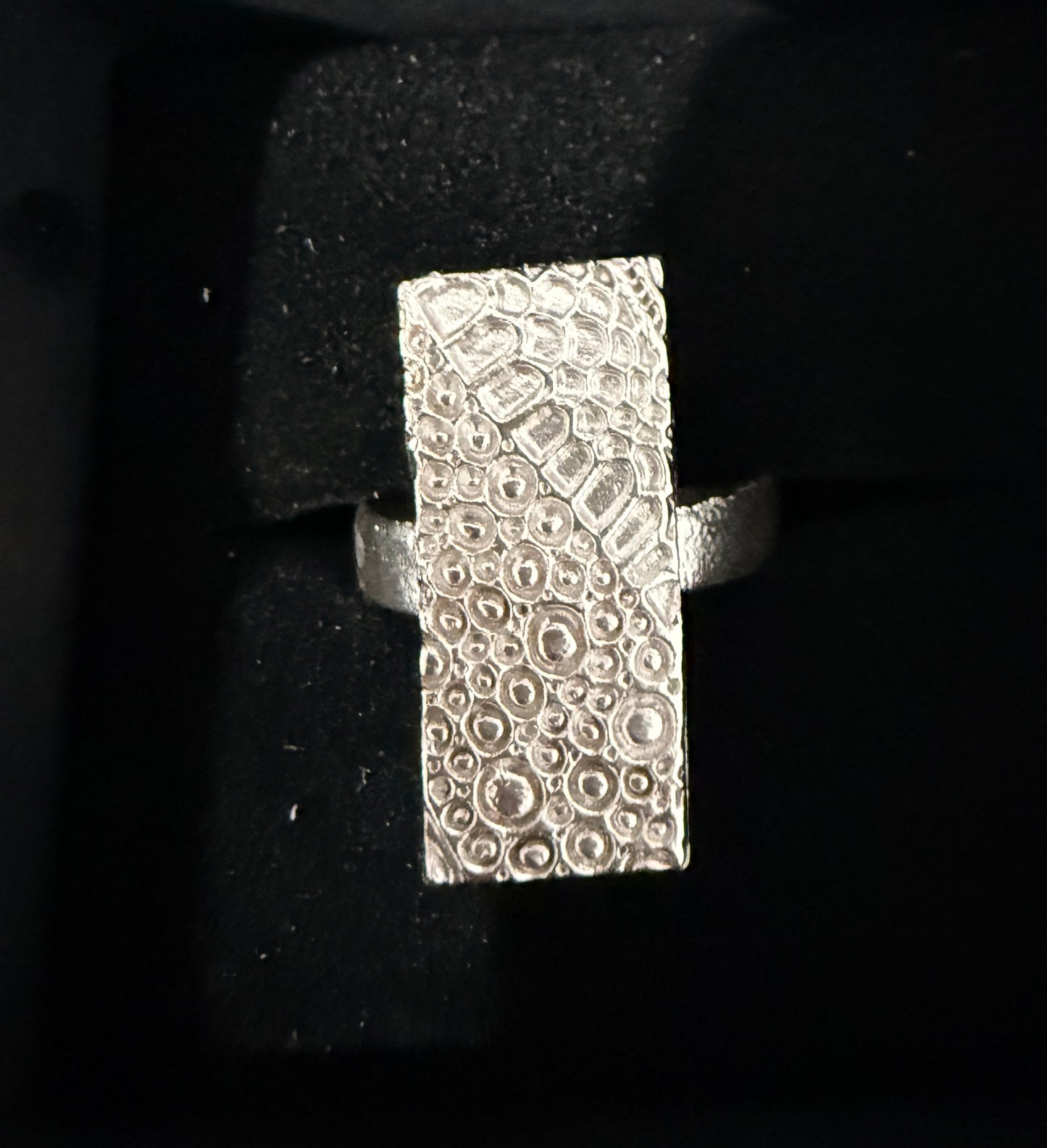 Statement Ring Rectangle