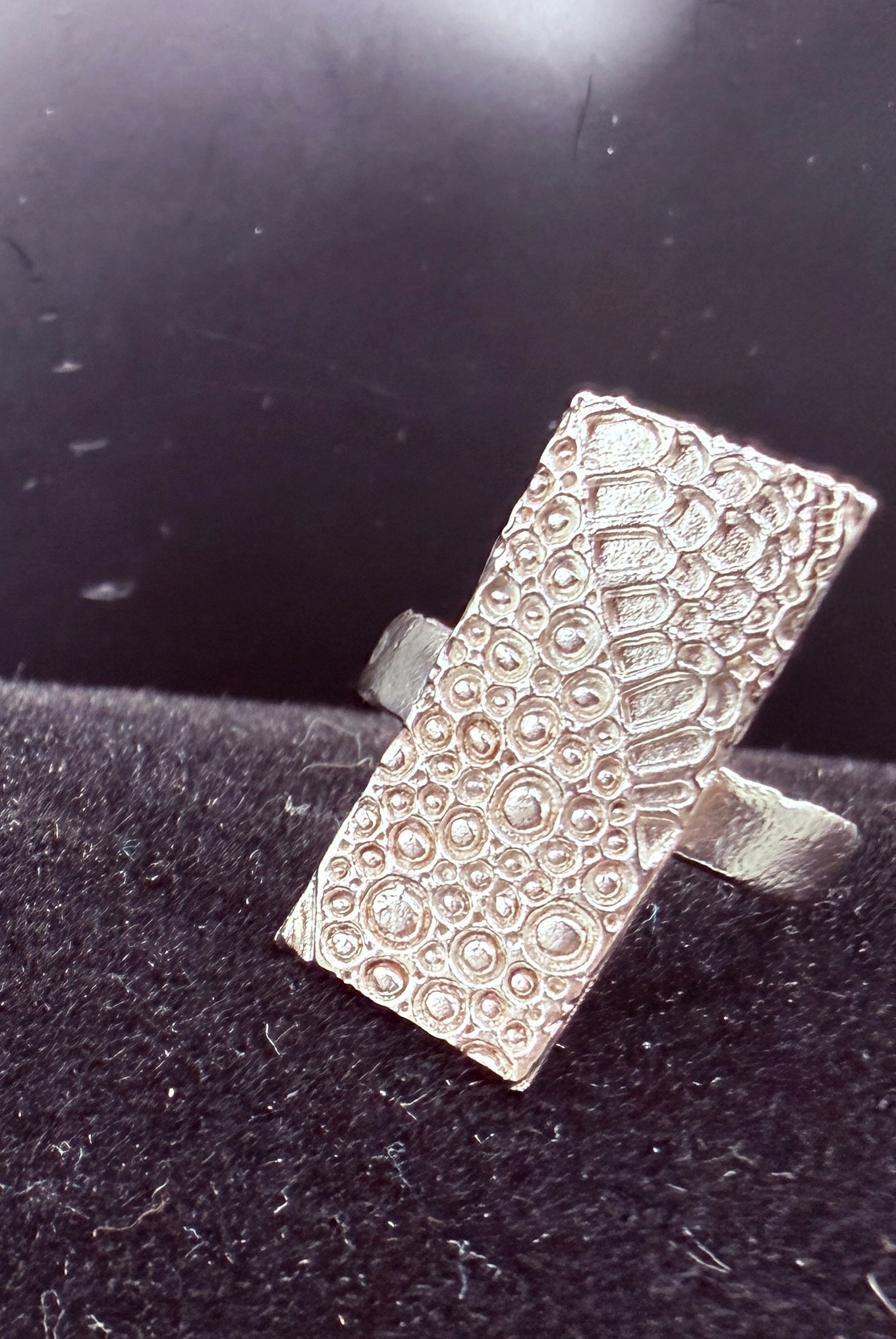 Statement Ring Rectangle