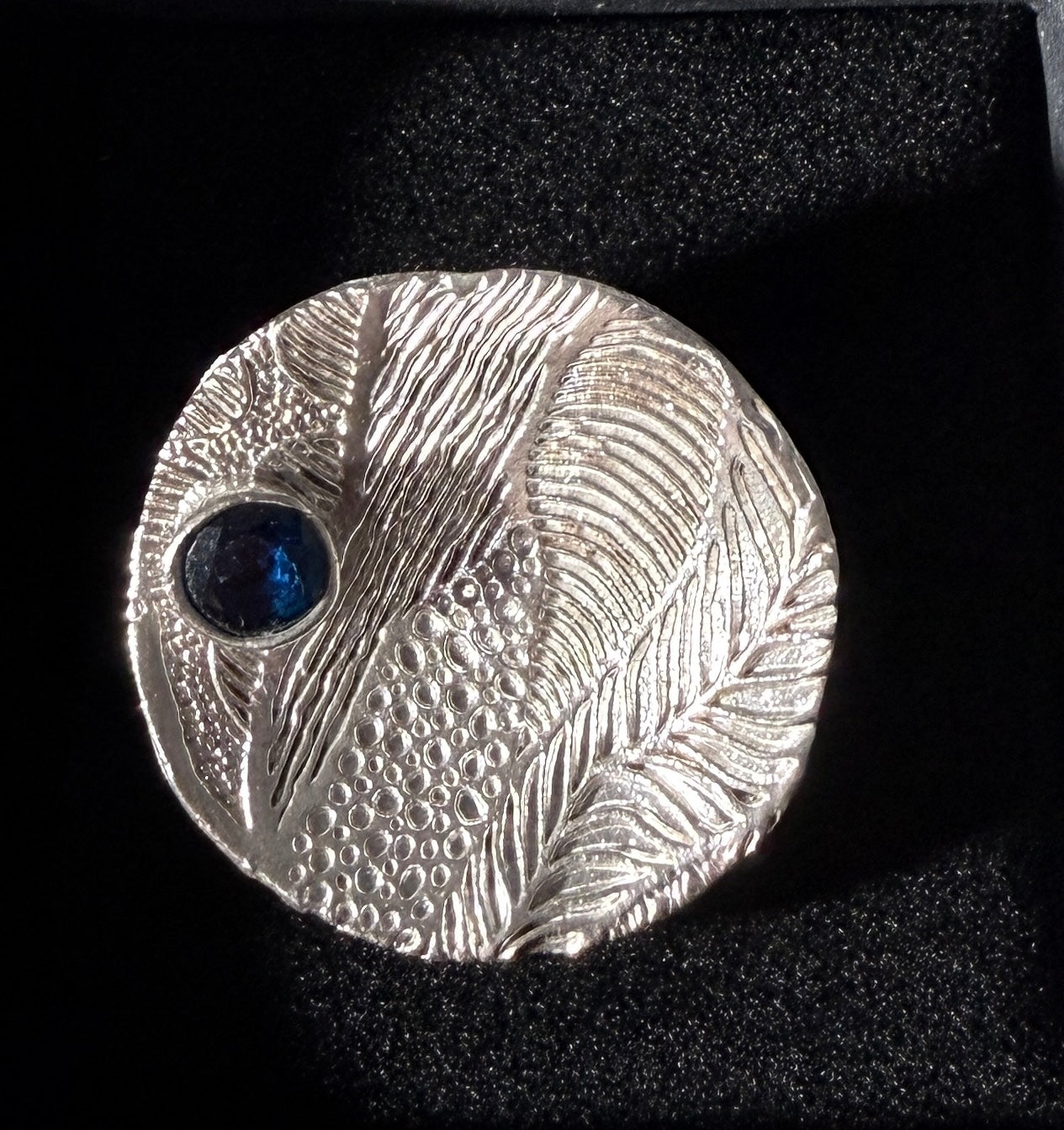Blue Statement Ring